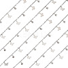 Charms Bracelet Necklace Making Kit CH-TA0001-01-4