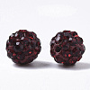 Pave Disco Ball Beads RB-T017-02-16-2