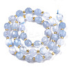 Natural Dolomite Beads Strands G-T131-85A-14-2