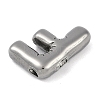 Anti-Tarnish 304 Stainless Steel Pendants STAS-K256-25F-P-2