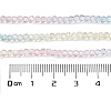 Transparent Painted Glass Beads Strands DGLA-A034-T2mm-A21-3