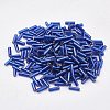Glass Bugle Beads SEED-E001-9mm-28-3