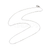 304 Stainless Steel Necklaces NJEW-F027-40-1mm-2