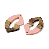 Resin and Walnut Pendants WOOD-I013-04A-2