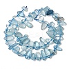 Natural Aquamarine Beads Strands G-P604-A23-01-3