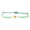 Glass Seed Beads Adjustable Bracelets LS-KO8624-13-1