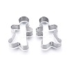 Tarnish Resistant 304 Stainless Steel Christmas Cookie Cutters LS-DIY-E012-72-1