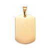 304 Stainless Steel Pendants STAS-I135-34G-1