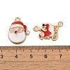 Christmas Theme Alloy Enamel Pendants FIND-M039-01I-3