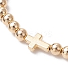 CCB Plastic Beads Stretch Bracelets BJEW-JB11605-02-3