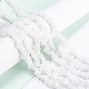Natural White Jade Beads Strands X-G-F703-02-1