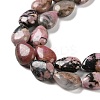 Natural Rhodonite Beads Strands G-K357-A17-01-4