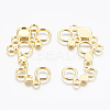 Alloy Cabochon Connector Settings EA10977Y-NFG-2
