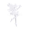 Transparent Plastic Big Pendants KY-T042-05-2