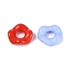 Opaque Acrylic European Beads OACR-Q197-07-A-4