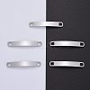Tarnish Resistant 304 Stainless Steel Curve Bar Links Connectors LS-STAS-I140-35S-1