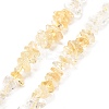 Natural Quartz Crystal & Citrine Beads Strands G-L610-A31-01-1