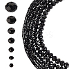 7 Strands 7 Styles  Opaque Solid Color Glass Beads Strands EGLA-GO0001-02C-1