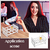 Acrylic Holders for 6 Round Shot Glasses AJEW-WH0473-04-5