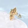 304 Stainless Steel Cuff Rings for Women RJEW-F175-01G-04-1