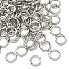 Alloy Soldered Closed Jump Rings PALLOY-H039-P-2