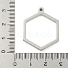 Non-Tarnish 304 Stainless Steel Laser Cut Pendants STAS-U009-04B-P-3