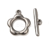 Non-Tarnish 304 Stainless Steel Toggle Clasps STAS-Q324-16P-1