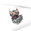 Owl Enamel Pin PW-WG35F0E-01-3