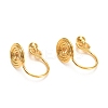 Brass Clip-on Earring Converters Findings LS-KK-D060-03G-02-1
