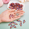 Transparent Resin Wing Pendants Set RESI-TAC0021-01D-5
