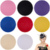 8Pcs 8 Colors EVA Fascinator Hat Base for Millinery AJEW-GF0010-93-1