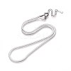 2.5MM 304 Stainless Steel Herringbone Chain Necklaces NJEW-N058-01A-P-1