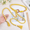1Pc Handmade Weaving Cotton Tassel Waist Belts for Women Ladies Dress AJEW-CP0010-51A-3
