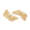 Brass Filigree Joiners Links KK-I669-09G-3