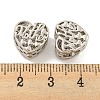 Mother's Day Rack Plating Alloy European Beads FIND-B034-31P-3