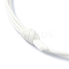 Adjustable Eco-Friendly Korean Waxed Polyester Cord Bracelet Making AJEW-JB01195-04-3