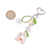 Resin Goldfish Bag & Synthetic Turquoise Tortoise Pendant Decorations HJEW-JM03054-3