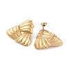 316 Surgical Stainless Steel Stud Earrings for Women STAS-M062-02G-D-2