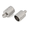 Non-Tarnish 304 Stainless Steel Cord Ends STAS-Z084-07P-03-2