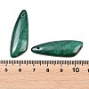 Natural Malachite Pendants G-B187-01A-04-3