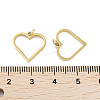 Ion Plating(IP) 304 Stainless Steel Pendants STAS-G324-01G-G-3