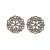 Tibetan Style Filigree Joiners Links LS-TIBE-A11623-R-FF-1