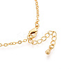 Brass Cable Chain Bracelets for Women LS-BJEW-N032-08F-G-3