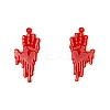 Bloody Effect Pendant Silicone Molds DIY-J009-03C-1