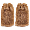 Polyester Imitation Fox Hair Boot Cover AJEW-WH20130-37A-7