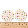 Opaque Acrylic Pendants BACR-D002-12C-3