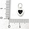Brass Micro Pave Cubic Zirconia Pendants LS-KK-H204-01S-04-3