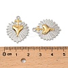 304 Stainless Steel Pendants STAS-T068-73GP-3