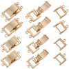 6Pcs 2 Style Brass Watch Band Clasps KK-SC0006-73-1