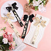 4Pcs 2 Colors Cloth Bowknot Pendant Decoration FIND-CA0010-24B-5